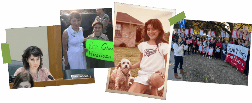 Meet Gina collage